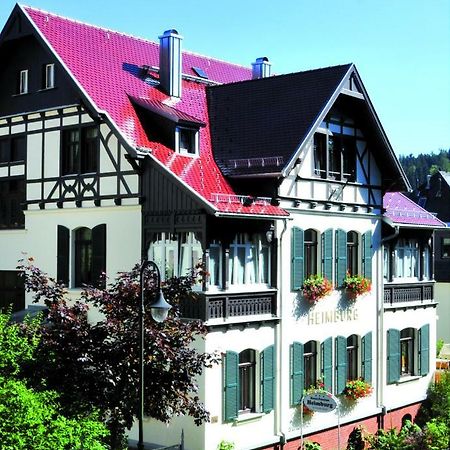 Hotel-Pension Heimburg Bad Elster Exteriér fotografie