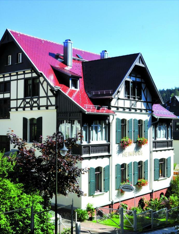 Hotel-Pension Heimburg Bad Elster Exteriér fotografie